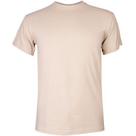 MEN'S S/S T-SHIRT SAND (Option: XXL)