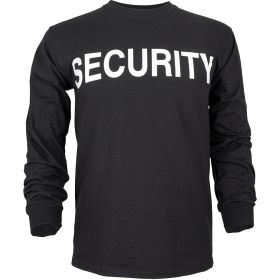 SECURITY L/S T-SHIRT (Option: S)