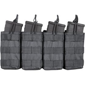 M4 120-ROUND QUAD QUICK DEPLOY POUCH (Option: Black)