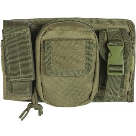 TRIPLE PANEL POUCH (Option: Olive Drab)