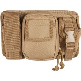 TRIPLE PANEL POUCH (Option: Coyote)
