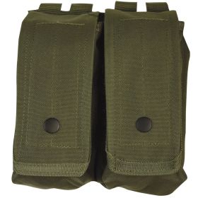 AR-15 / AK-47 DUAL MAG POUCH (Option: Olive Drab)