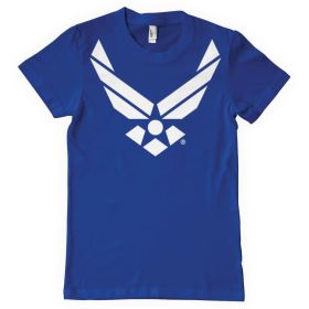 AIR FORCE EMBLEM MEN'S T-SHIRT ROYAL BLUE (Option: S)