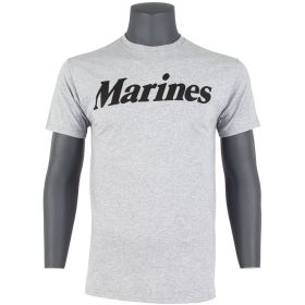 MARINES T-SHIRT GREY (Option: Xl)