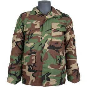 M65 FIELD JACKET W/LINER - WODDLAND CAMO (Option: M)