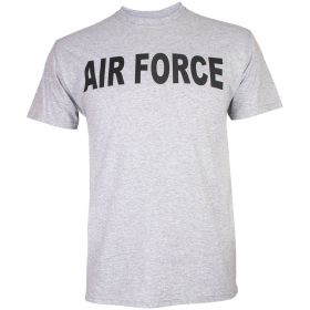 AIR FORCE T-SHIRT GREY (Option: S)