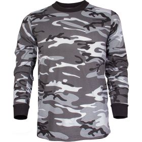 MENS LONG SLEEVE T-SHIRT URBAN CAMO (Option: L)
