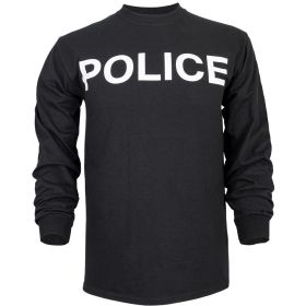 POLICE L/S T-SHIRT (Option: 4Xl)