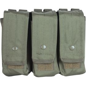 AR-15 / AK-47 TRIPLE MAG POUCH (Option: Olive Drab)