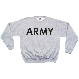 ARMY SWEATSHIRT GREY *DS (Option: Ds)