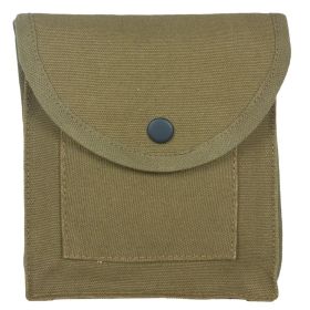 CANVAS UTILITY POUCH (Option: Olive Drab)