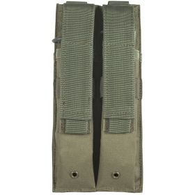 DUAL MP 5 MAG POUCH (Option: Olive Drab)