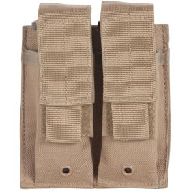 DUAL PISTOL MAG POUCH (Option: Coyote)