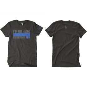 I'M NOT HERO MEN'S T-SHIRT 2-SIDED (Option: L)