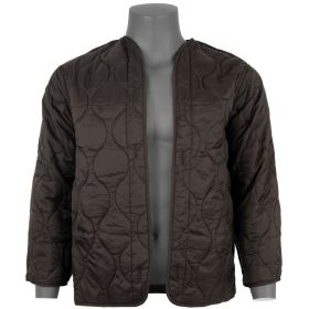 GI M-65 FIELD JACKET LINER - BLACK (Option: S)